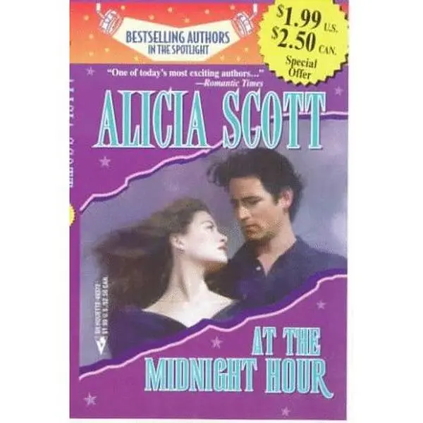 USED-At the Midnight Hour (The Guiness Gang) (Silhouette Intimate Moments, No 658) by Alicia Scott (Unknown)
