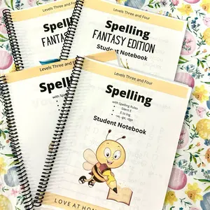 Bundle! Spelling Rules- and Fantasy Spelling Workbook! Teachers guide and student notebook. Fluency, spelling rules, silent e, e to ing, fantasy, myths, fluency
