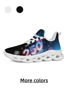 Neutral Style Usa 250th Anniversary Casual Sneakers, All-Over Print, Textile Upper, Eva Sole, Comfortable & Durable, Ideal for Daily Wear