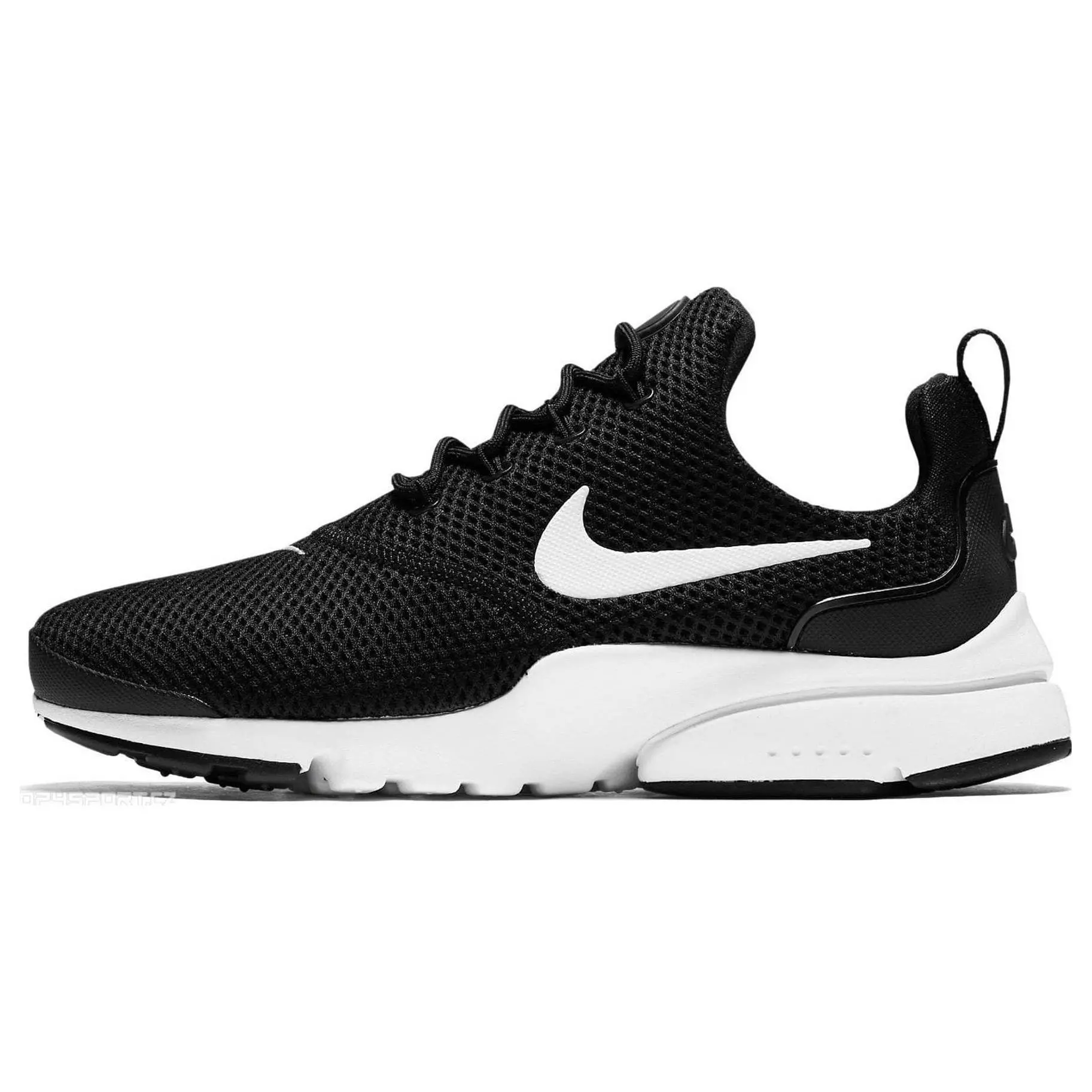 Nike Presto Fly Black White Versatile Cushioned Low Top Sneakers Women's 910569-006
