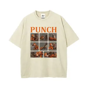 S~5XL Oversize Unisex Washed T-Shirt for Women and Men's Unisex Fit Batik Cotton Oversize Streetwear Menswear  Super Soft Pre-Shrunk