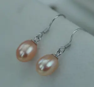 077-Pearl earrings D925E1155