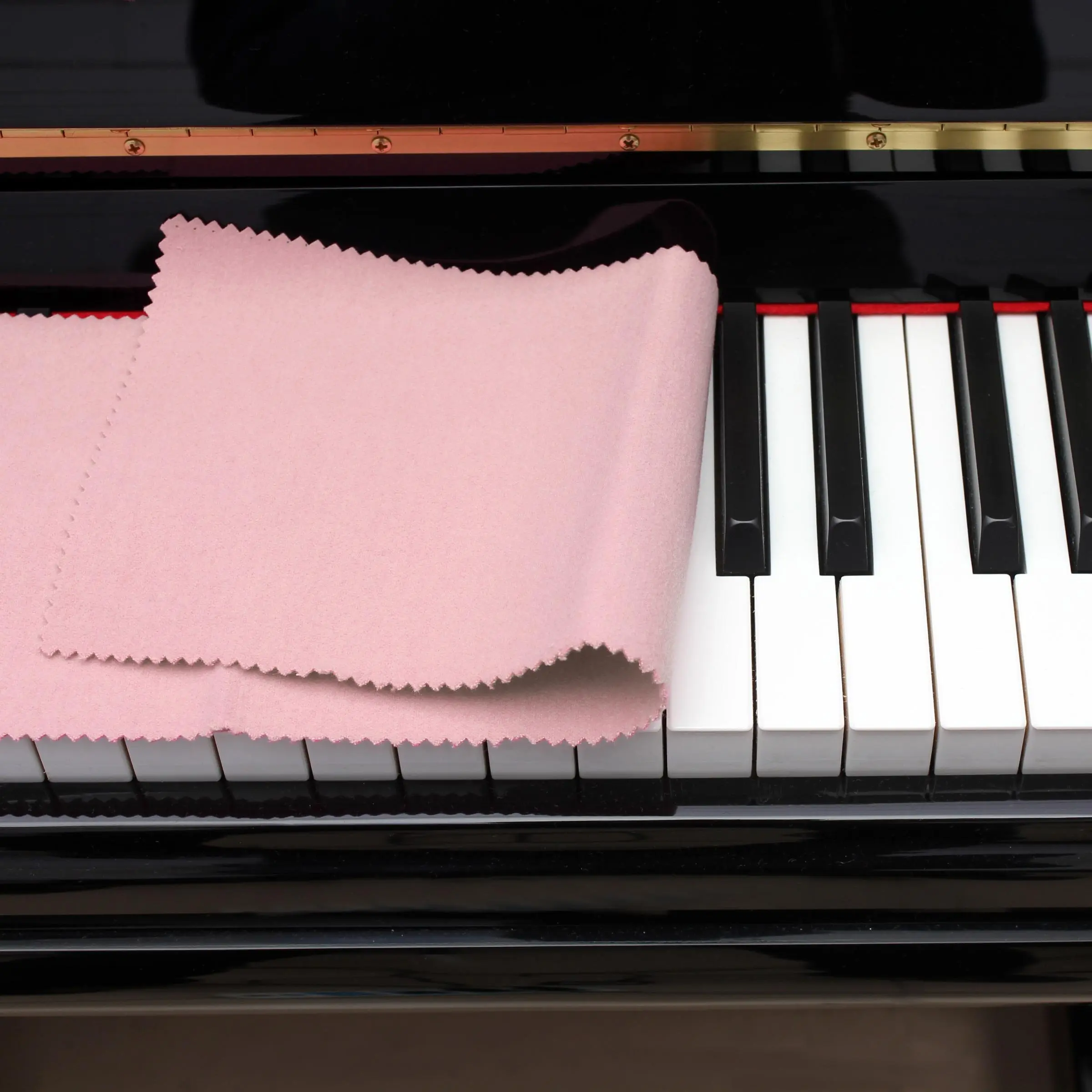 Piano Keyboard Cover Cloth, Pure Cotton Piano Cover, Non-Damaging Piano Protector, 124.7cm X 14.5cm, Durable and Soft Material