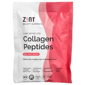 Zint Pure Grass-Fed Collagen Peptides, Unflavored, 2 oz (56.6 g)