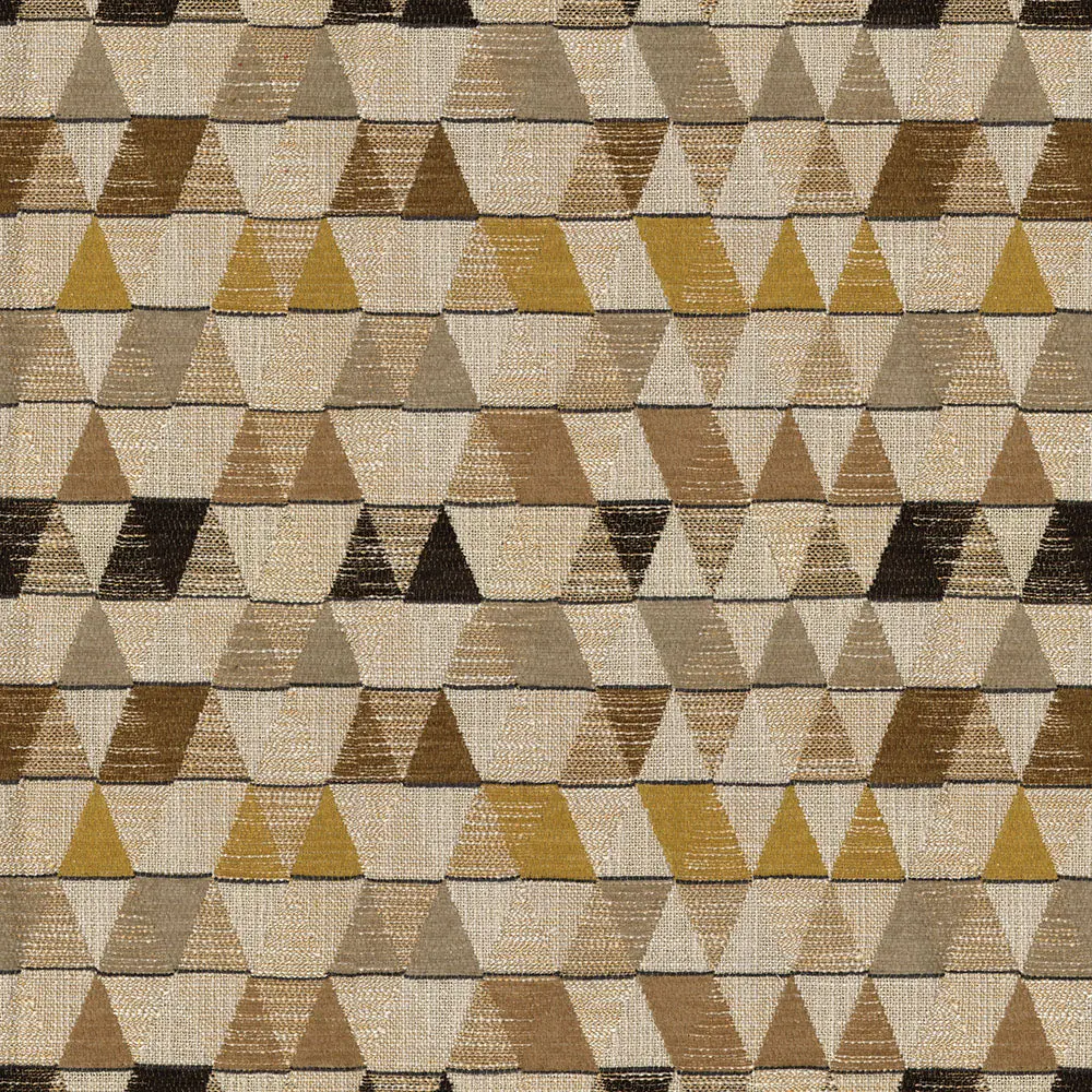 Caramel Brown Polyester Blend Curtain Fabric 54” Wide