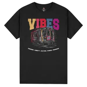Multi-Color VIBES New York City T-Shirt (7 Sizes)