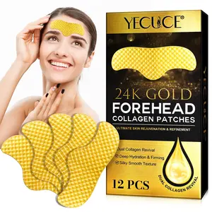 Yecuce 24k Gold Face Mask Patch, Deep Soothing Moisturizing & Firming, Dual Collagen Repair, Hydrating & Nourishing, Suitable All Skin Types