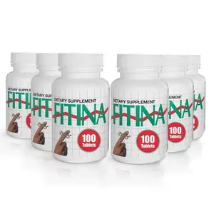 Fitina Natural B Vitamin Dietary Supplement, US Lab-Tested Brain Booster for Cognitive Support, Brain Cells & Memory Retention, 6-Pack of 100 Tablets