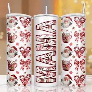 Mama | 20oz Skinny sublimation tumbler transfer print out (TRANSFER ONLY, NOT A FINISHED TUMBLER)
