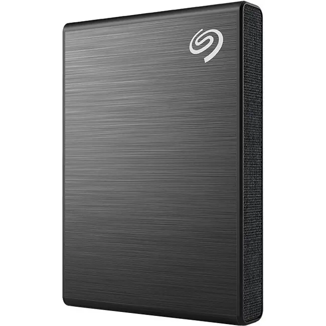 Seagate 1 Touch External Solid State Drive, 2TB Capacity, USB-C Interface, Black, Model STKG2000400