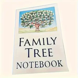 Family Tree Notebook, Document Your Family History, Perfect Gift for Genealogy Enthusiasts, Preserve Ancestor Memories, Preserve Family Histories, Family Legacy Documentation