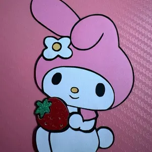 Bunny Strawberry Topper