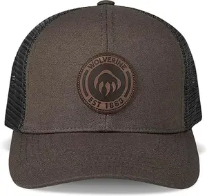 Wolverine Trucker Hat | Mesh Back | Snapback | Adjustable | Rugged | Durable | Workwear