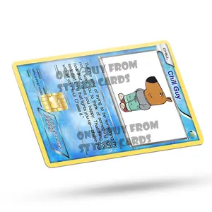 chill guy meme credit card sticker/skin for debit card and credit cards