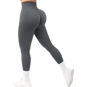 MOOSLOVER Seamless Butt Lifting Workout Leggings for Women High Waist Yoga Pants Compression Contour Tights MOOSLOVER