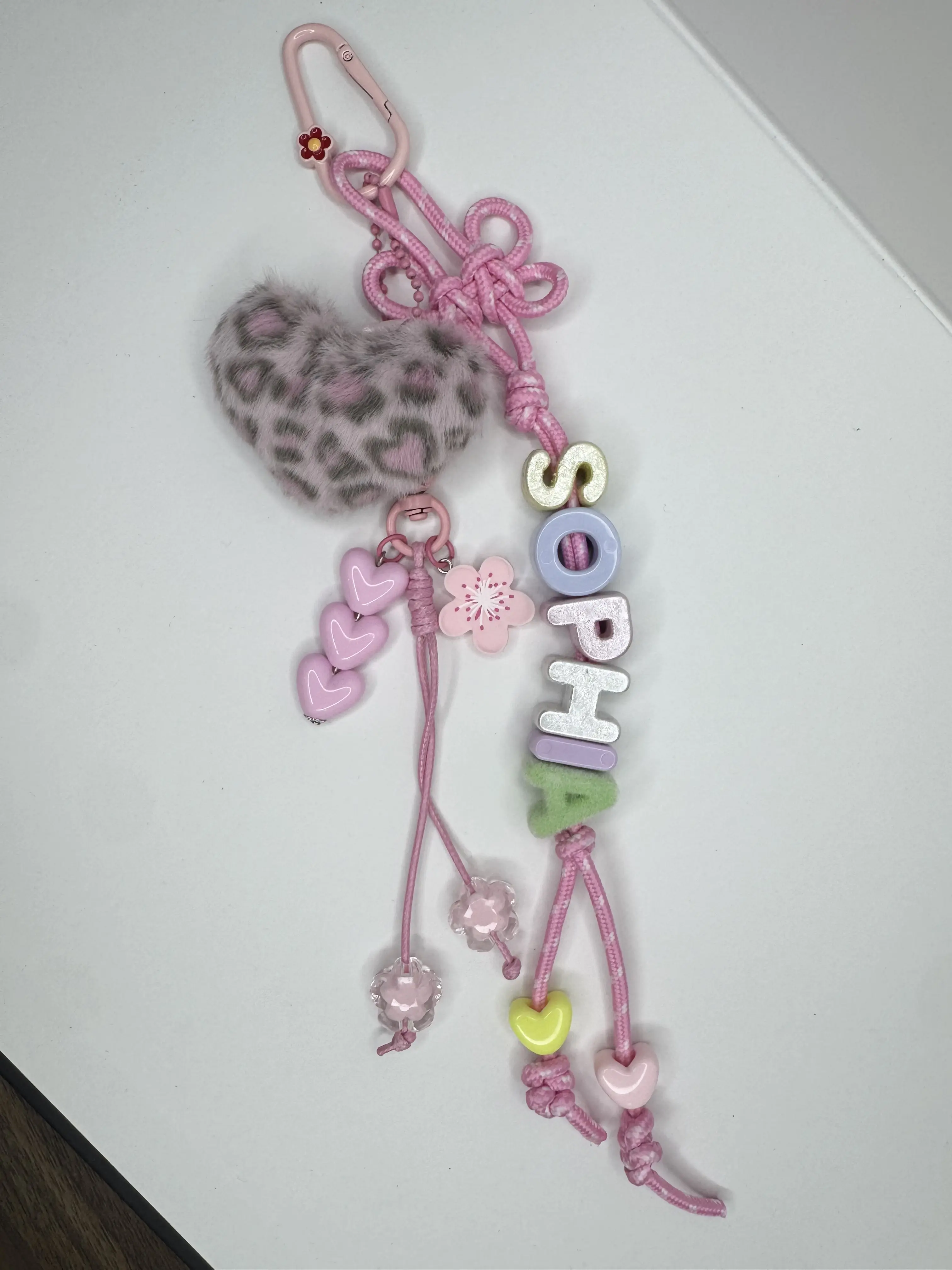 Personalized DIY Name Bag Charm  Kawaii Backpack Keychain | Cute Y2K Purse Charm Gift/Goodie bag