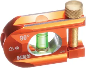 Achieve Perfect 90-Degree Bends with the Klein Tools 935AB1V No-Dog Conduit Bending Level – Precision, Durability, and Ease of Use! Hardware Calipers