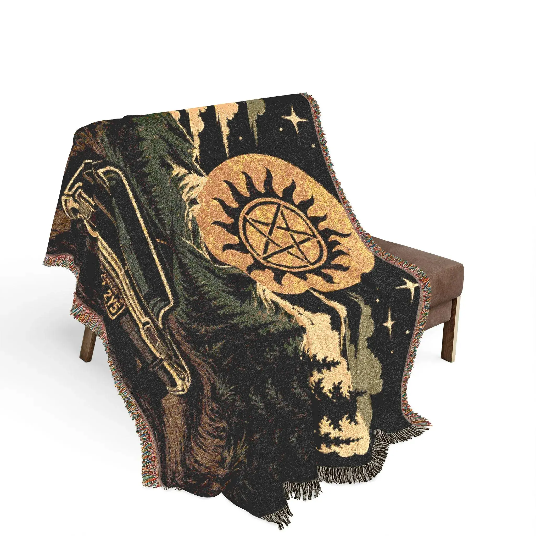 Supernatural Woven Blanket | Winchesters Throw