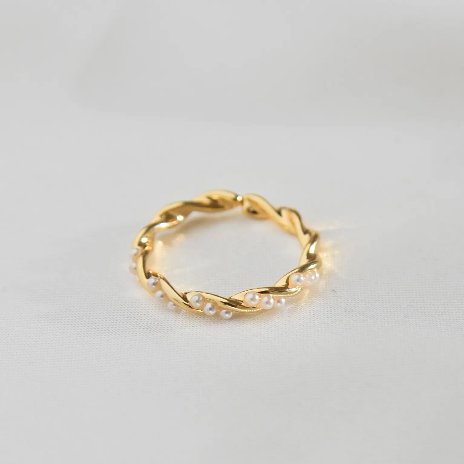 PALAWAN PEARL RING |  18K Gold Filled, Adjustable 4-9 - Symbol of good luck and prosperity