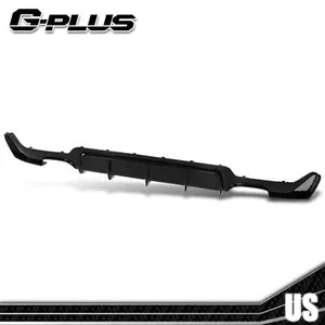 Rear Bumper Diffuser Quad Exhaust For BMW 4 Series F32 F33 F36 M Sport 2014-2020