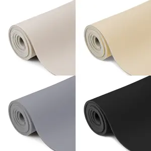 Multi-color Auto Headliner Fabric Auto Roof Repair Upholstery Material –  SYNTHETIC LEATHER FABRIC 60" Flat Knit, 1/8" (3mm)   with  Foam Backed, Sold by the Yard, for Car Roof Liner Repair & Automotive Upholstery ceiling Suede Backing