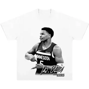 ANTHONY EDWARDS V4 Adult t-shirt, Graphic tee, Basketball Fan T-shirts, Sports Lover T-shirts, Cotton Sports Fan 4