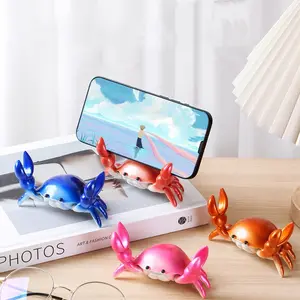 Creative Crab Phone Stand, Multifunctional Desktop Pen Holder, Perfect Gift for Teachers and Friends, Unique Desk Decor, Smartphone Phone Holders
