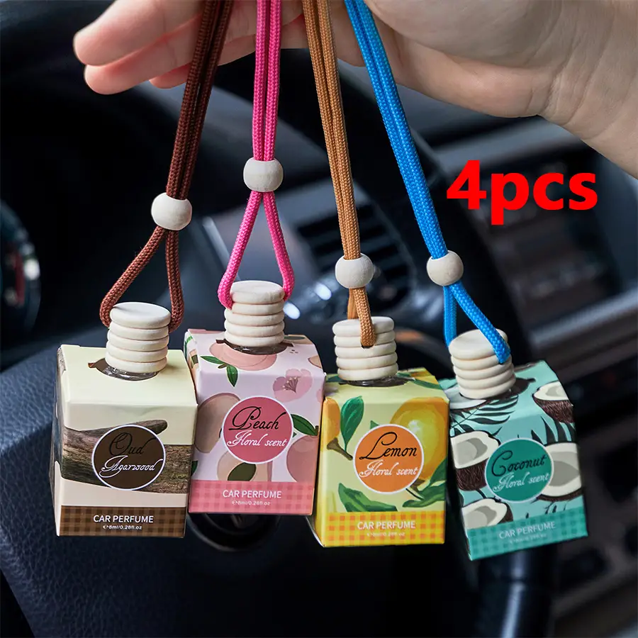 Car perfume pendant long-lasting light essential oil high-grade car aromatherapy pendant fragrance