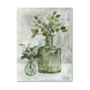 Courtside Market Simply Green II 16x20 Canvas Wall Art