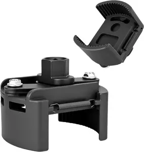 Adjustable Oil Filter Wrench Universal Oil Filter Removal Tool 1/2'' Drive Cap Style New Update Oil Filter Tool Perfect Fits Small Medium-sized Spin-on Oil Filters