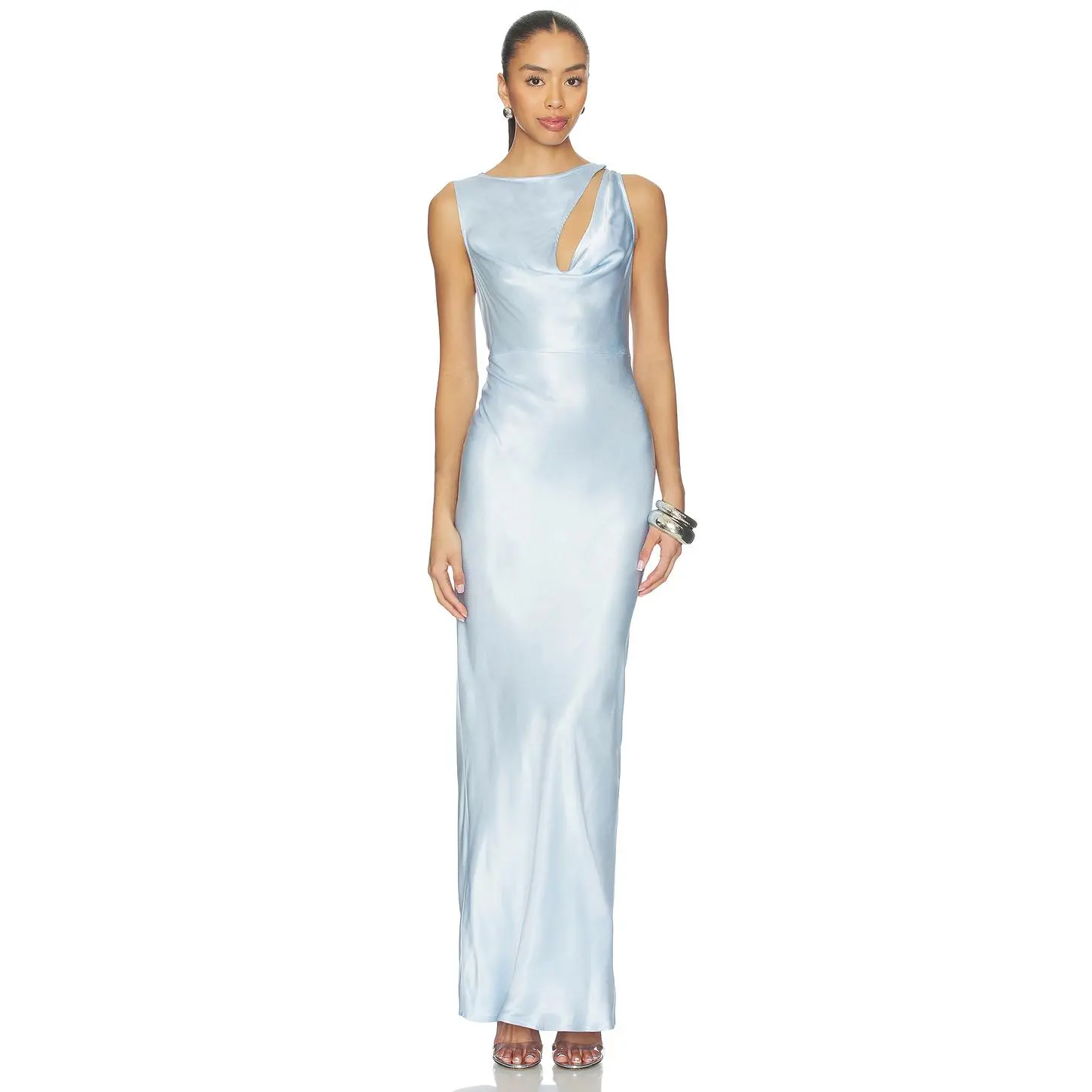 SNDYS Jessie Maxi Dress in Baby Blue