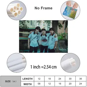 Weak Hero Class 1 Korean TV Series Poster 5 Canvas Wall Art Poster for Bedroom Living Room Decor 12x08inch(30x20cm) Unframe-style