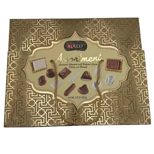 Alreef Chocolate with Hazelnut Cream Filling and Biscuits - 280g - Gift Box Set
