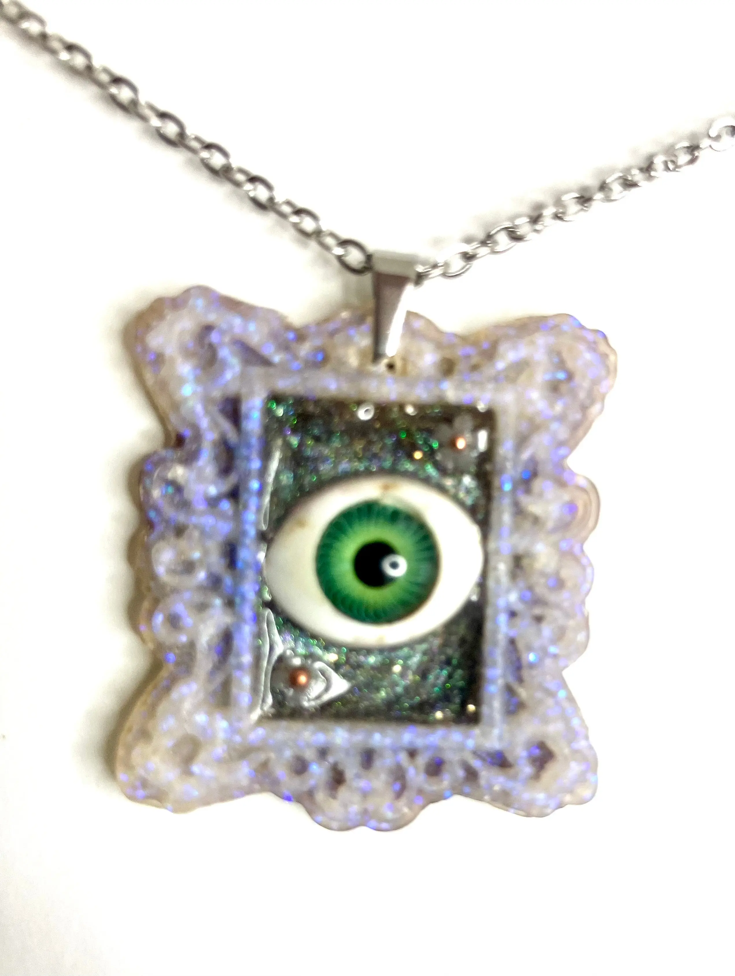 Coffin & Curiosity Resin Pendants