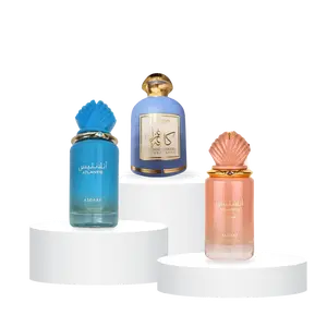 Habibi Bundle | Atlantis + Atlantis Coral + Kalimat Ghazal | Eau De Parfum | Unisex Fragrance | 100 ML | Lemon - Bergamot & Peaches