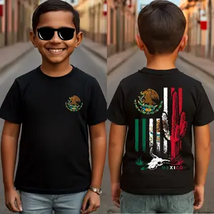 Youth and Adult Mexico Flag T-Shirt, Mexican American Flag Unisex Shirt, Graphic Tee, Gift for Men Women, Gift for Boys Girls, Youth Clothing, Y2k Clothing