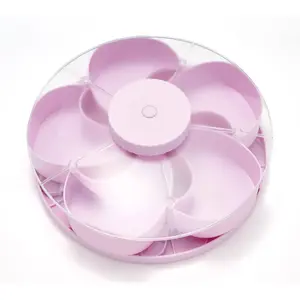 Divided Spin and Snack Serving Tray