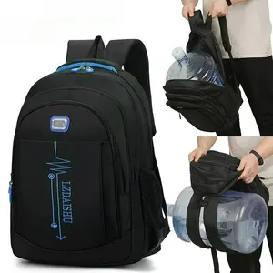 Durable Casual Backpack for Men with Massive Storage Space Large Capacity Design Ideal for College Students Business Travelers and Everyday Commuters