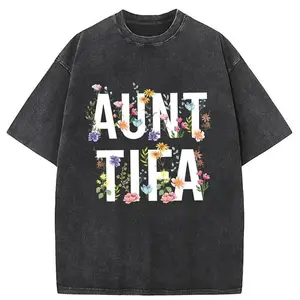 I Am Aunt Tifa Washed Unisex T-Shirt