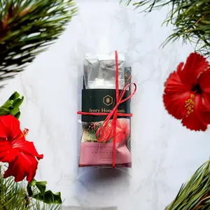 Ivory Honeycomb Hibiscus & Rooibos Pine Needle Tea