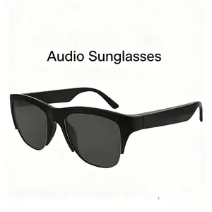 ANKRIYUL GL10 Black Wireless Audio  Sunglasses  Great for casual outdoor walks