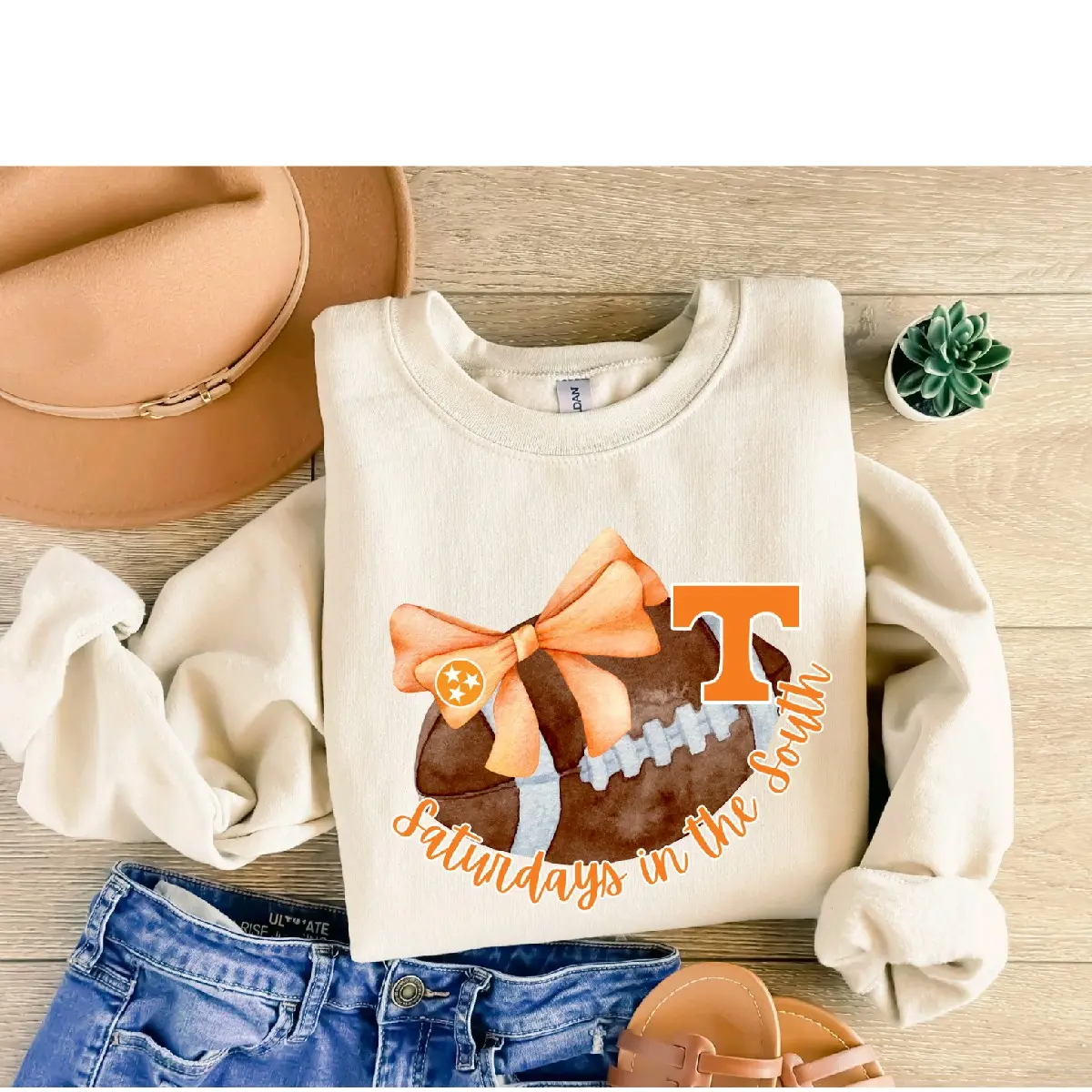 Saturdays in the South Tennessee Crewneck Sweatshirt for men or women