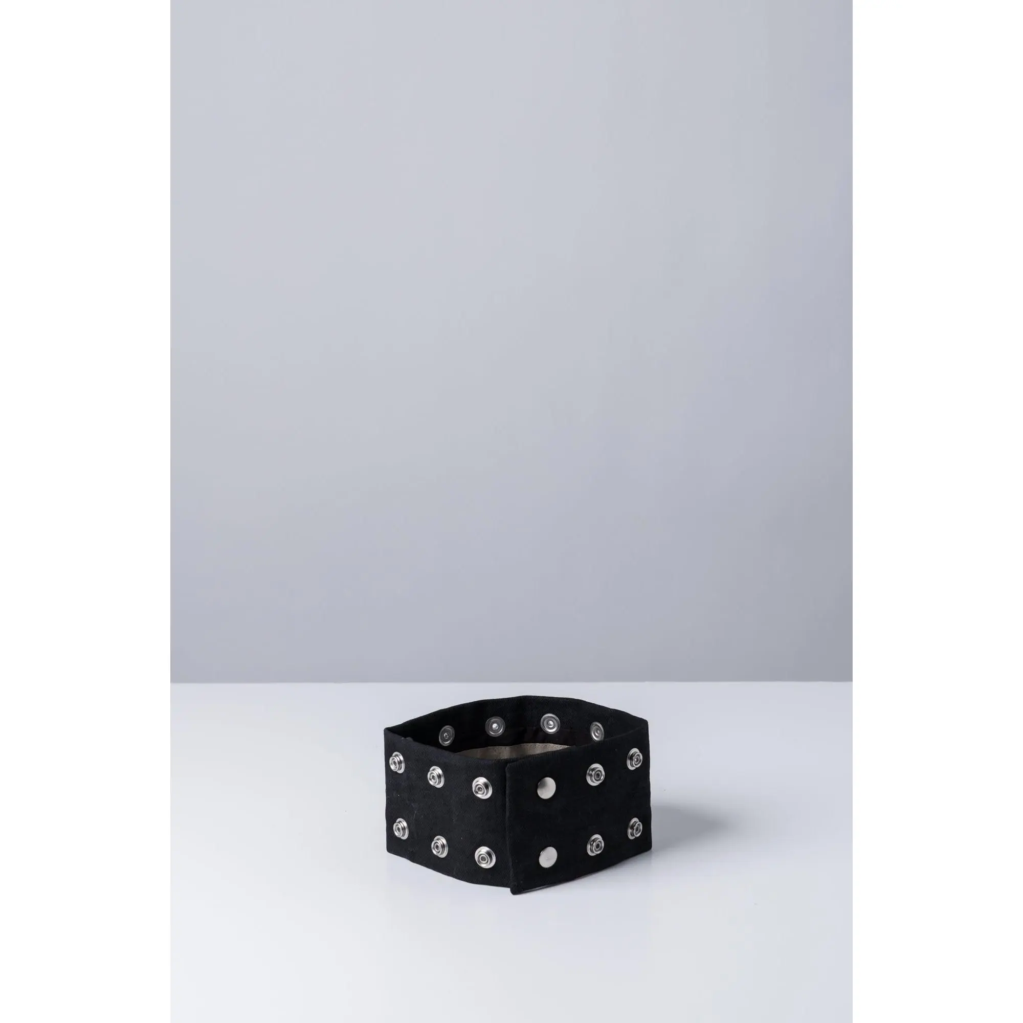 Rick Owens DRKSHDW Strobe Neck Band in Black Wax