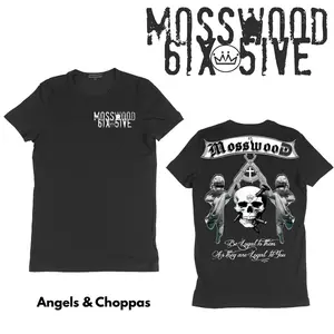Mosswood 6ix 5ive “Angels & Choppas" T- Shirt