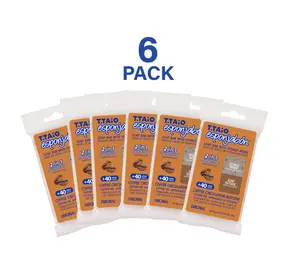 T.Taio Coffee Esponjabon Soap Sponge – 2-in-1 Exfoliating Scrubber & Deep Cleansing Soap for Smooth, Radiant Skin – Energizing Coffee Infused Bath Essential –  Pack of 6 Bathroom Accessory Home Goods Shower Brush