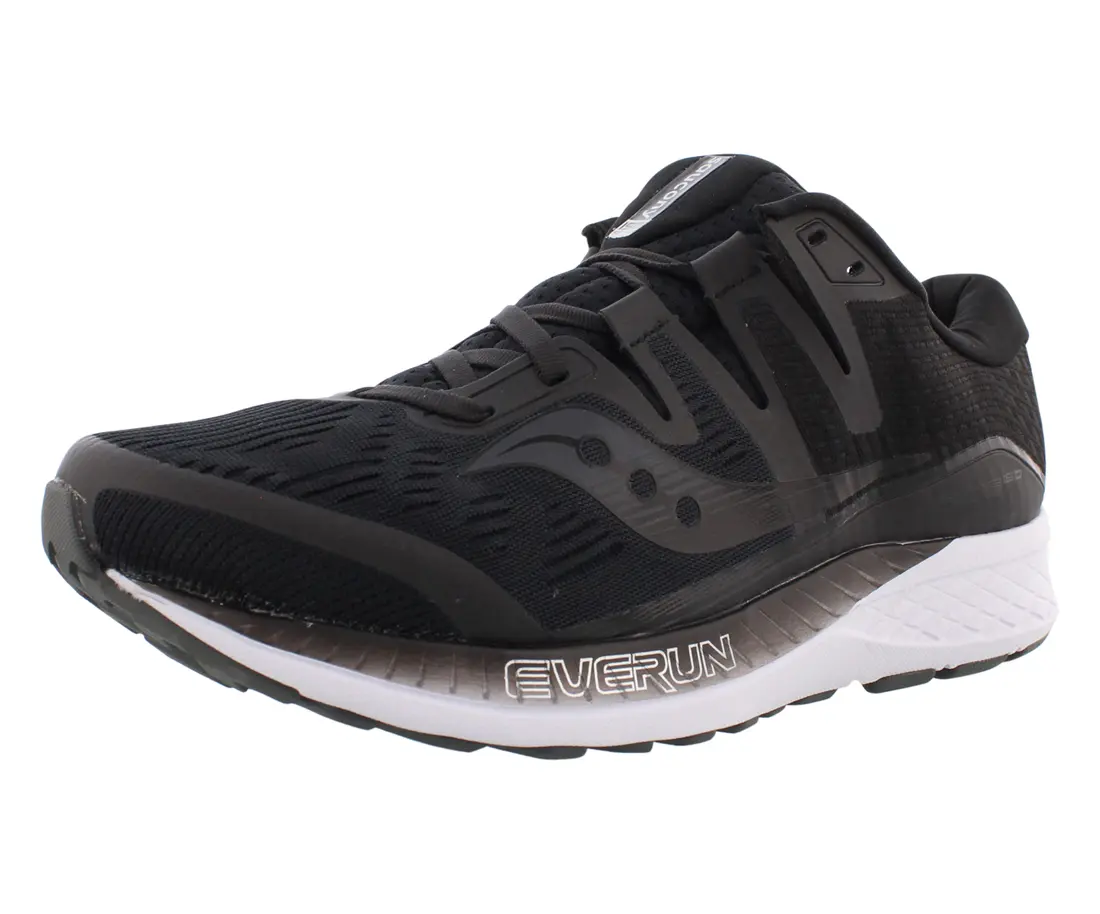 Saucony Ride ISO Men's Athletic Running Sneaker, Performance Sports Footwear for Men, Sports Shoes, Training, Performance Sneaker, Closed