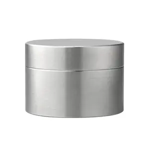 304 Stainless Steel Sealed Waterproof Storage Jar, Spice Jar, Portable Small Medicine Bottle, Tea Canister, Matte Brushed Craft, Travel Outdoor Use