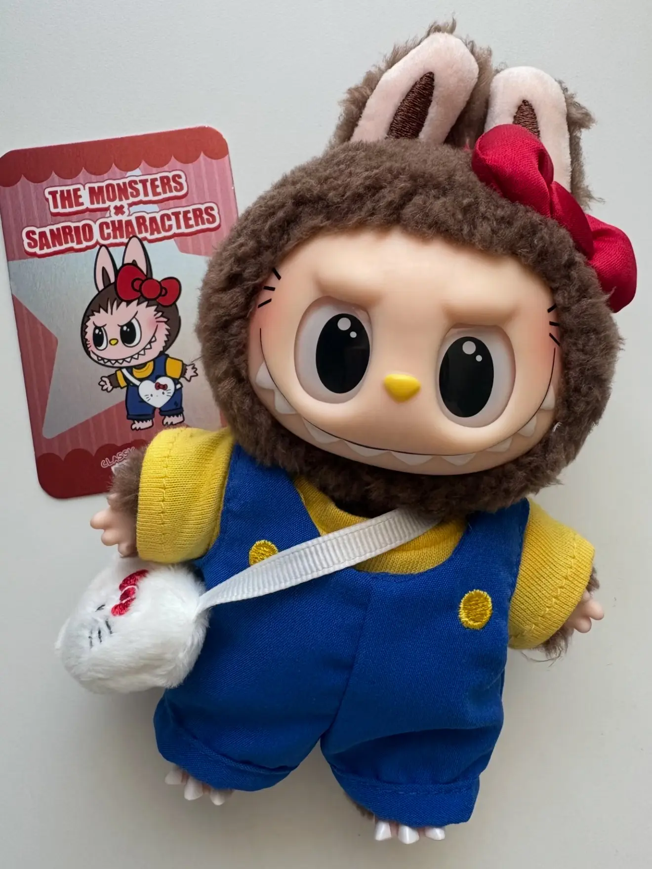 POP MART THE MONSTERS x Hello Kitty and Friends Series Vinyl Plush Pendant Keychain Blind Box, Keychains
