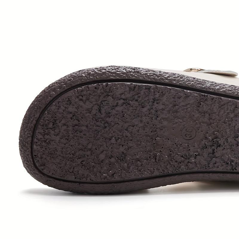 Women's Cork Footbed Slides Adjustable Buckled Slip On Slippers Open Toe Softy Flat Sandals Summer Leather MDSole Comfort Support Women's Cork Footbed Slides Adjustable Buckled Slip On Slippers Open Toe Softy Flat Sandals Summer Leather MDSole Comfort Support