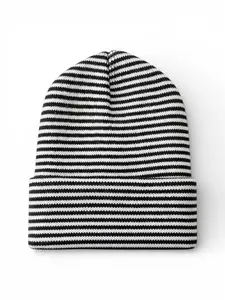 Baby's First Hat®, Black/White Stripe